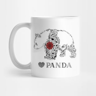 Mandala panda Mug